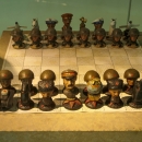 Jeden z exponátů muzea - zajímavé šachy