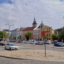 Masarykovo náměstí by bylo malebnější, kdyby přes něj nevedla hlavní silnice
