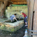 Vydatný pramen pitné vody Teplice v obci Malá Skála - nabíráme si vodu a vzhůru!
