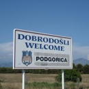 Dobro došli do Podgorice, náš cíl