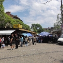 Ženski pazar, tradiční bulharské tržiště.