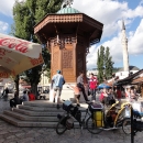 Sarajevo - Baščaršija, turecký trh v centru města