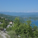 Černá Hora - sjezd ke Slanskému jezeru