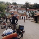 Cikánský slum na kraji Shkodry