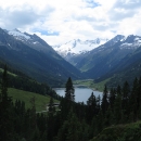 Výhled na Zillertálské Alpy
