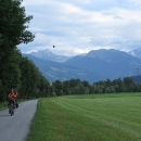 Na Zillertálské cyklostezce také slavíme 1000. kilometr od výjezdu z domova.