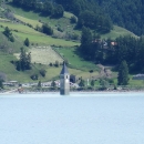 Přehrada je známá obrázkem zatopené kostelní věže