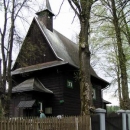 Dřevěný kostel v nejvýchodnější české obci Hrčava.