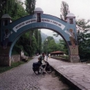 Vjezd do Bačkovského monastýru