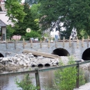Oprava mostu tradičním způsobem