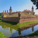 Zámek Ňasviž je jednou ze čtyř UNESCO památek v Bělorusku