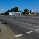 Ulice Minsku po průjezdu těžké vojenské techniky :-)