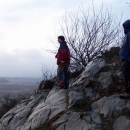 Na vrcholu Kaňkova (436 m.n.m.)