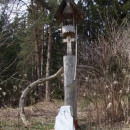 Malá zvonička ve skautském táboře