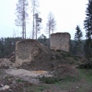 Zbytky hradu Pořešín