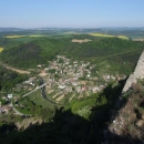 Pohled z Čachtického hradu