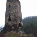 Hradní věž na Libštejně