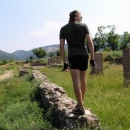 A jsme v Srbsku, prohlídka římské pevnosti