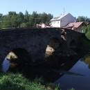 Jeden z deseti nejstarších kamenných mostů v Čechách v Ronově se bohužel trochu bortí