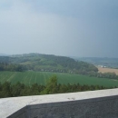 Výhled z Kudlichovy rozhledny směrem ke Krnovu