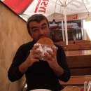 Pavel a hamburger :-)