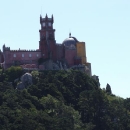 Novodobý romantický hrad Pena v pohoří Sintra