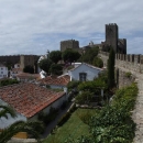 Hradby a hrad městečka Óbidos