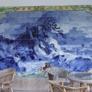Výzdoba azulejos na zámku Bucaco