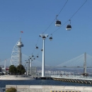 Lanovka po lisabonském nábřeží pro zlenivělé turisty