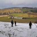 Poslední výlet - sněhová hranice nad Vlčkovicemi