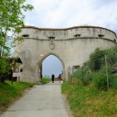 Brána do hradu v Dolních Kounicích