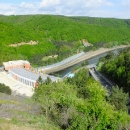 Dalešická přehrada je nejvyšší sypanou hrází v ČR