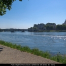V Avignonu se potkáváme s naší řekou Rhonou, kterou jsme opustili v horách u Martigny.